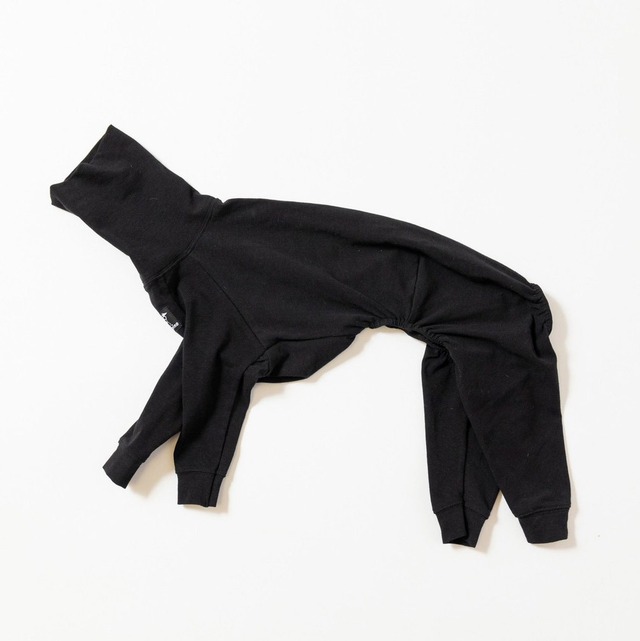 コットンロンパース2023　black / イタグレ服