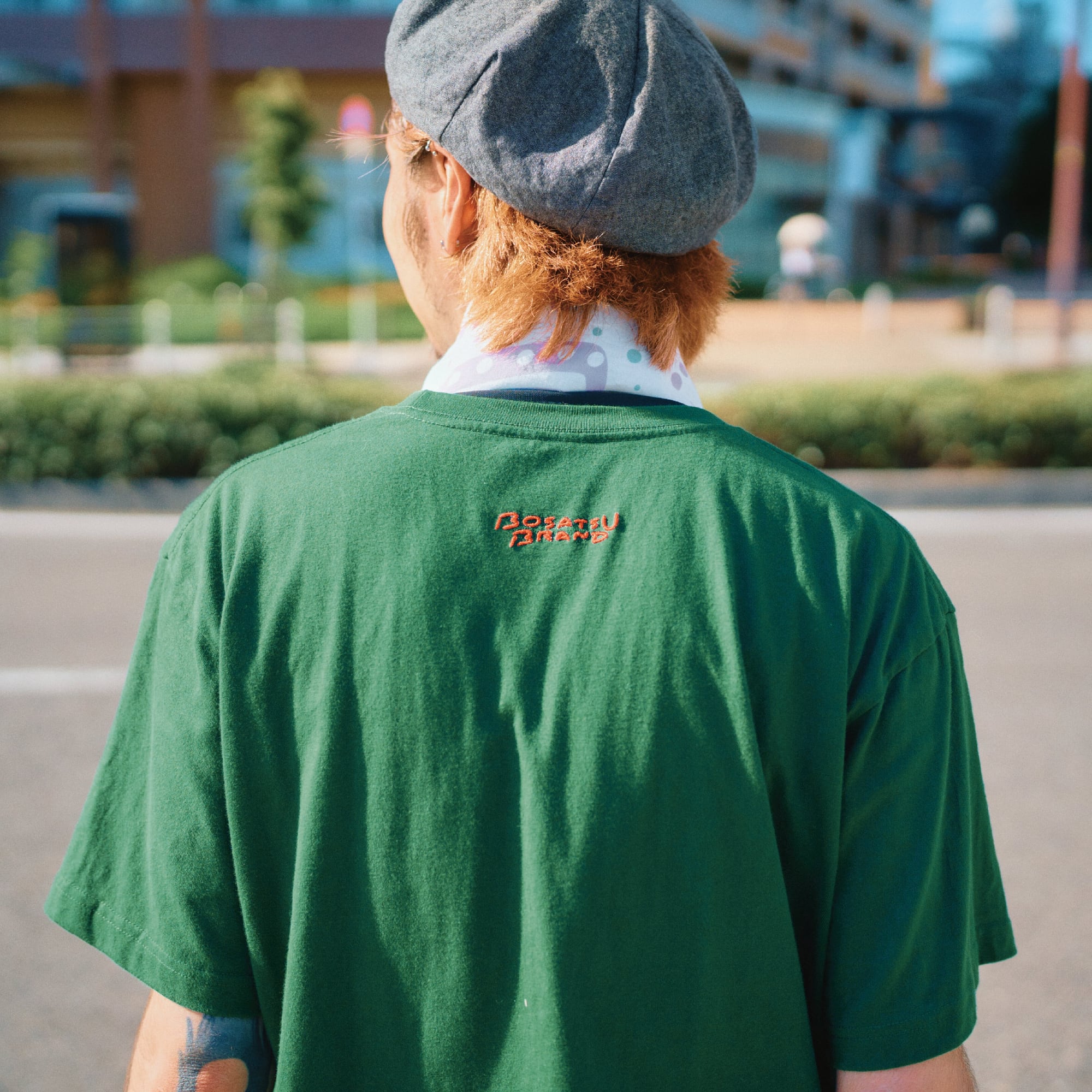 不動明王 Tシャツ (刺繍)ブラック 6.2oz | BOSATSU BRAND｜ボサツ