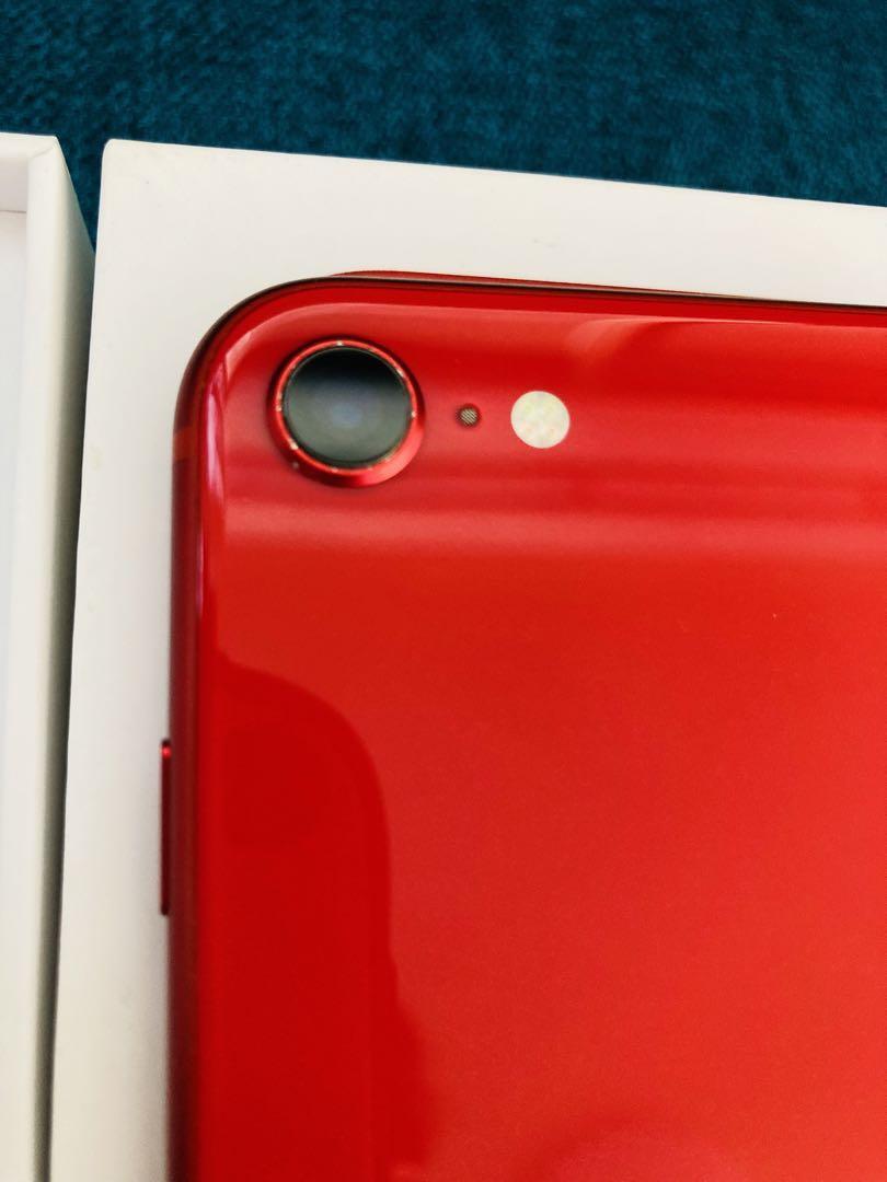 本日発送可能　新品未使用iPhone SE2 レッド　赤　64GB simフリー