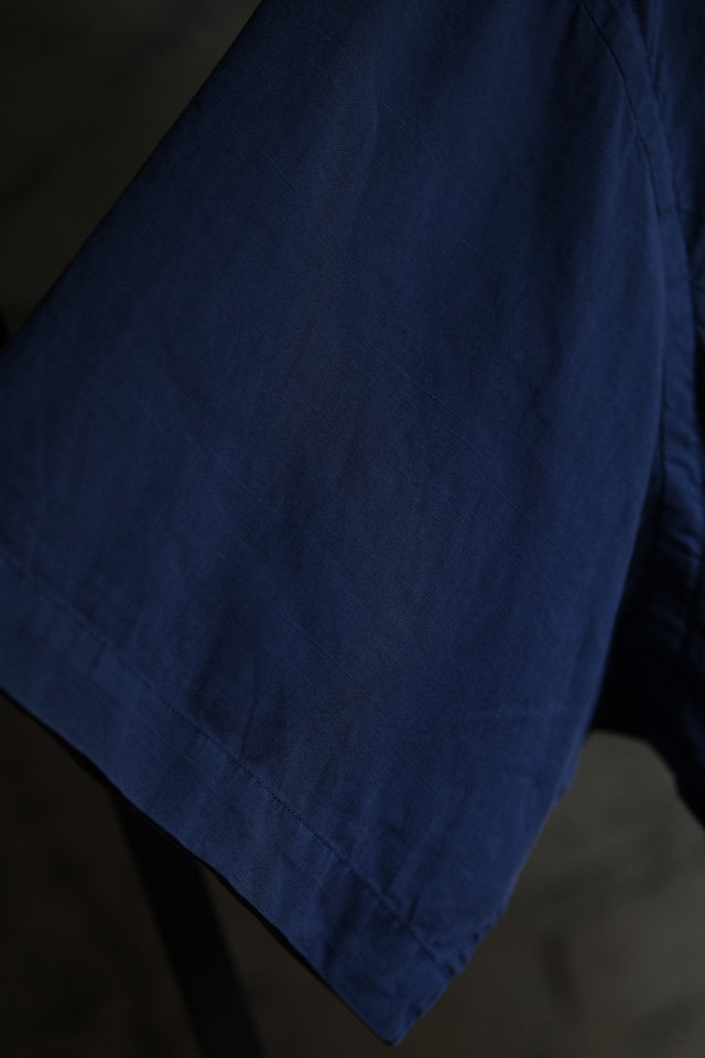 OK/90's "Polo by Ralph Lauren" CURHAM linen cotton open collar shirt/navy