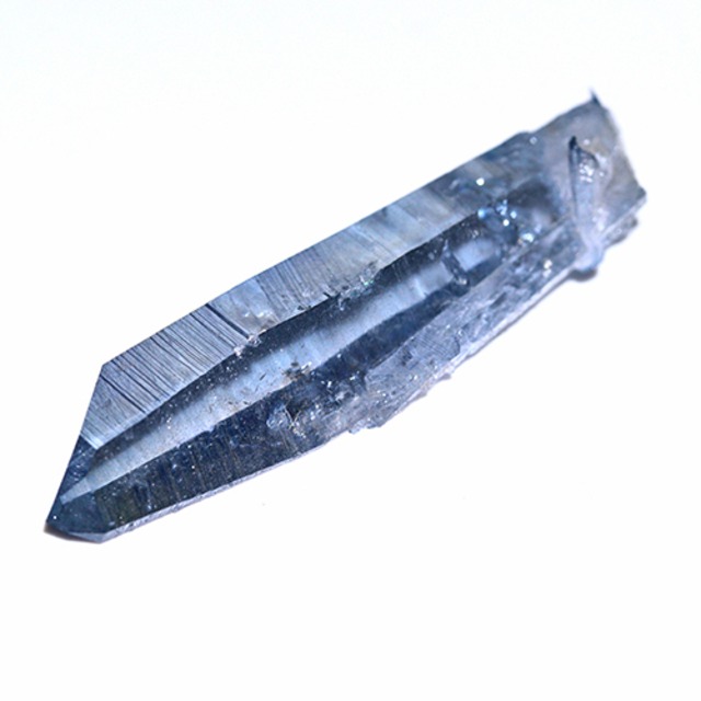 〔D487-7〕極上品 アーカンソー州産 ブルーオーラ  クォーツ  ARKANSAS CRYSTAL