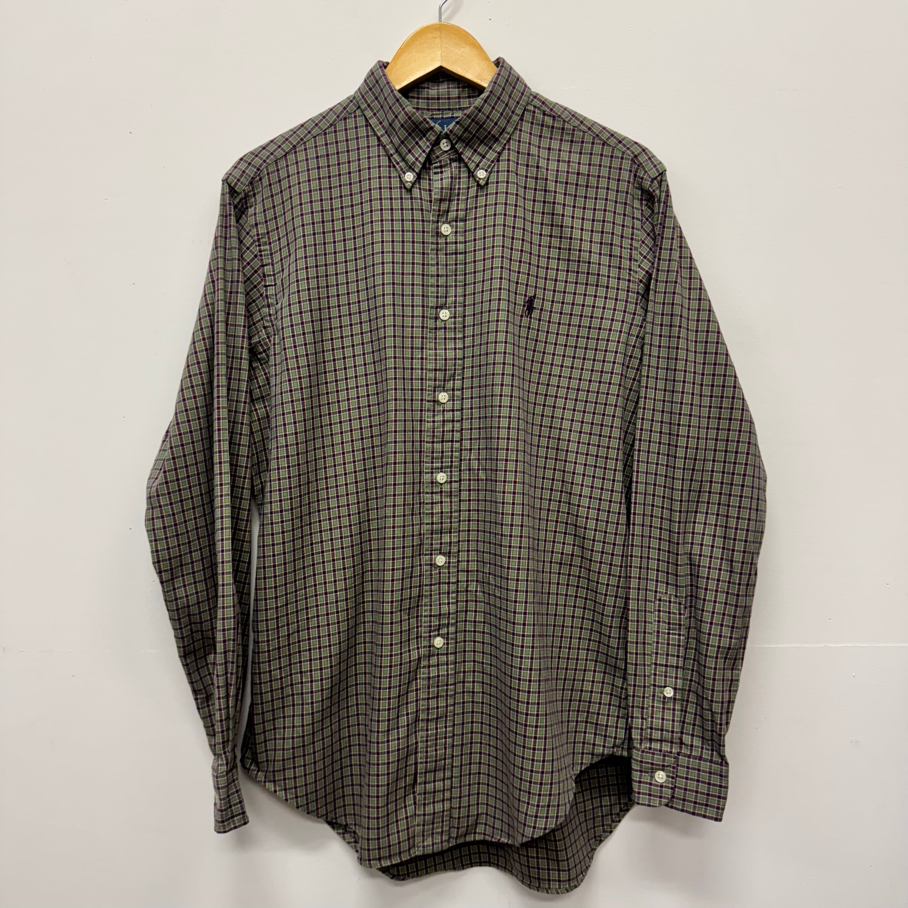 Ralph Lauren Yarmouth Navy Check Cotton Shirt | RAUL GENERAL STORE
