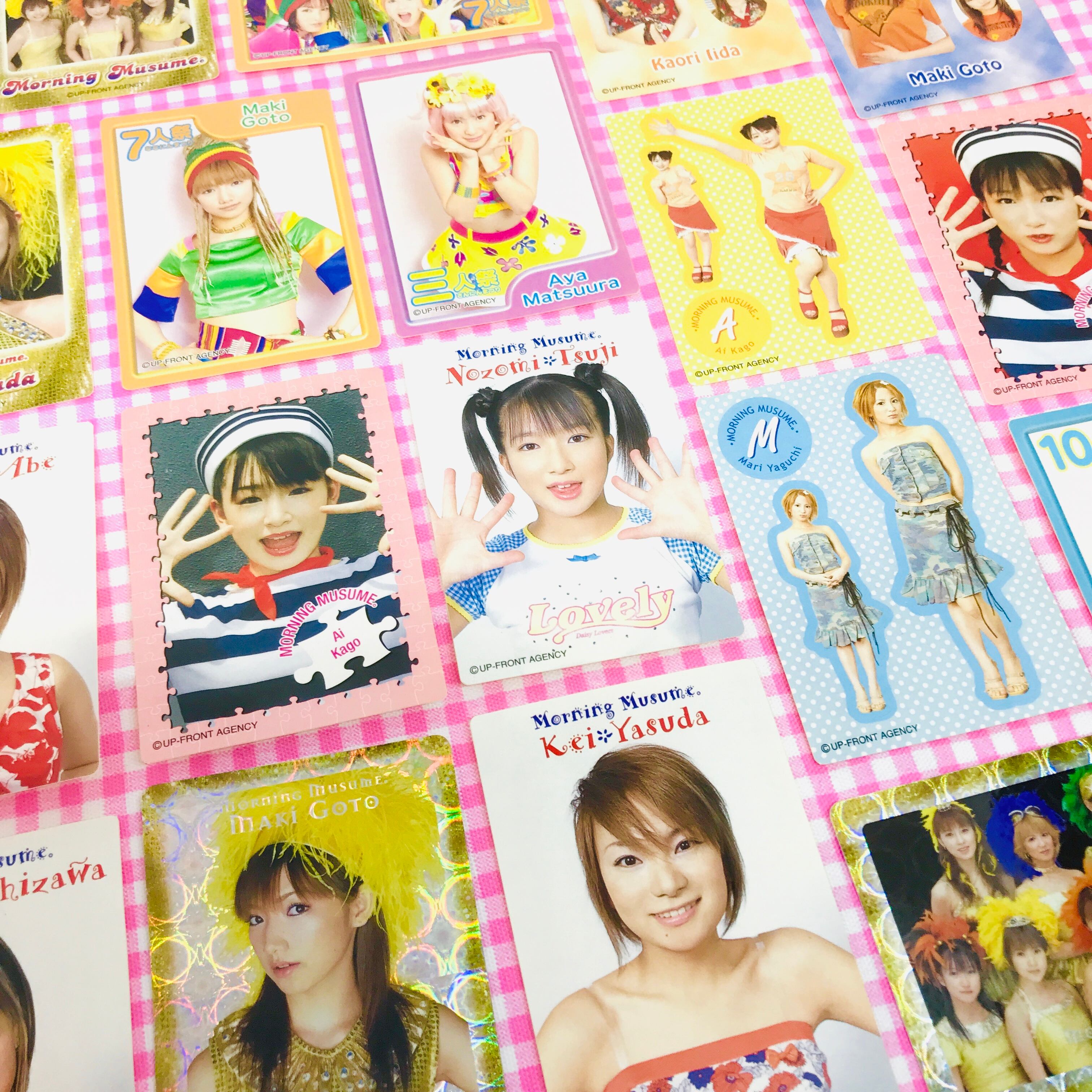 90年代 モーニング娘 シール２pセット 加護ちゃん辻ちゃん時代 がらくたや ネバーランド