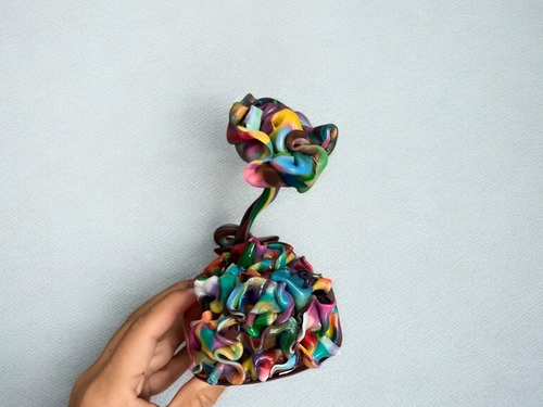 remonnoiremon flower vase&plastics flower