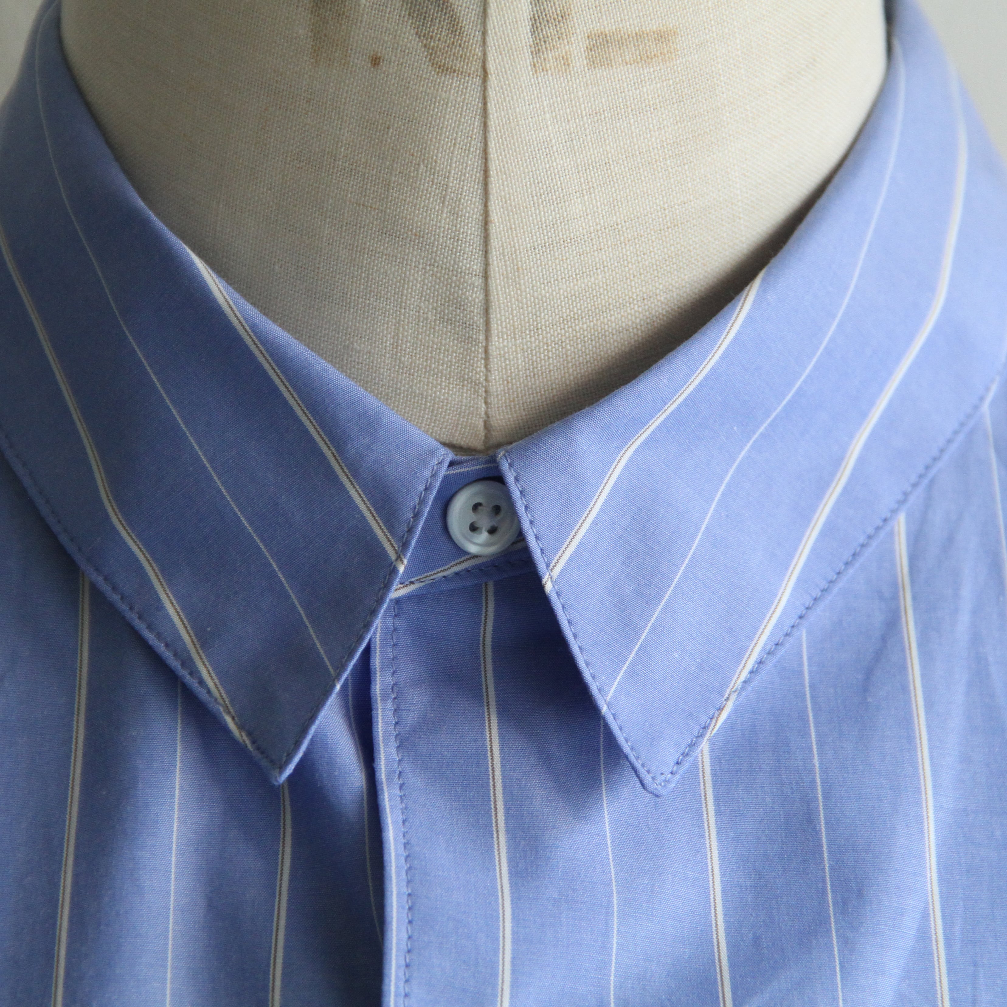 STILL BY HAND Stripe regular collar shirt | Terminal
