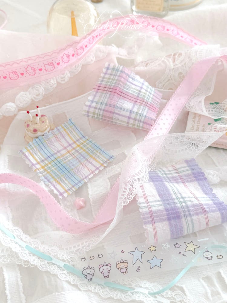 【予約】ヨーグルトチェック　コットン生地26SS