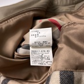 BURBERRY LONDON バーバリー 裏チェック トレンチコート ウールライナー付き 98-185-8/ベージュ/玉虫カラー/メンズ