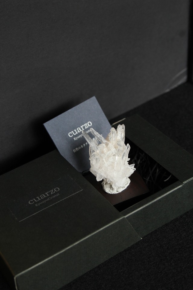 【1105】宮崎クリスタル ローズウッドベース大