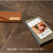 【カードケース/名刺入れ】アップサイクルレザー×小径木