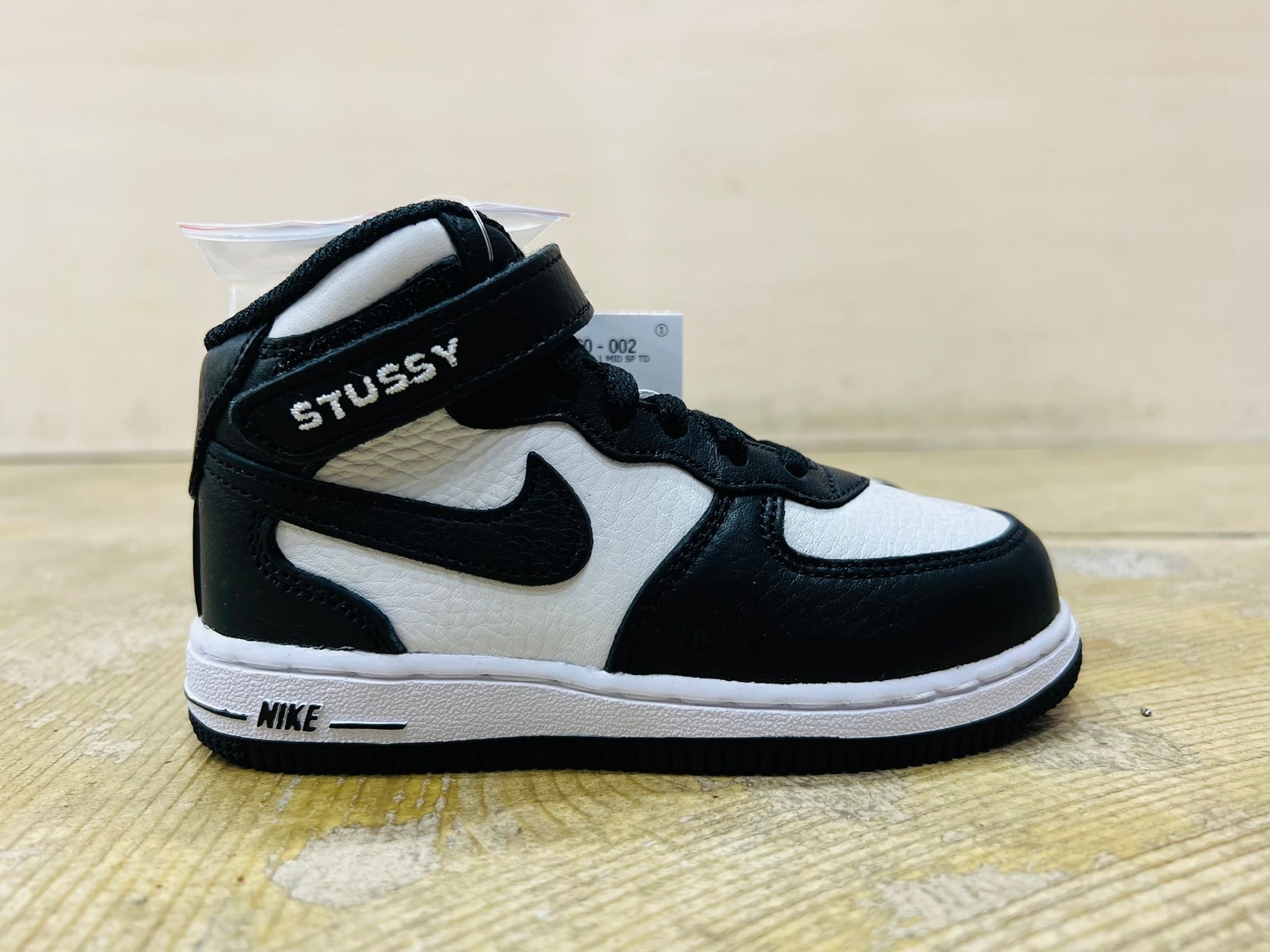 STUSSY NIKE コラボ　クールネックトレーナー　ブラック　S