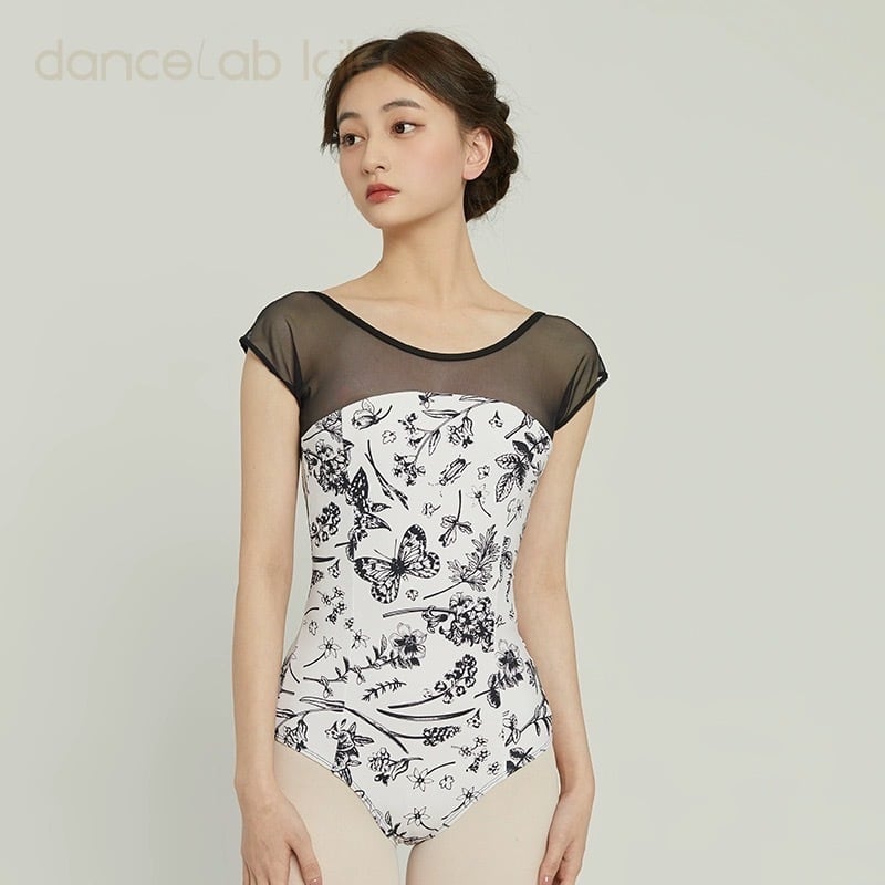 プリントレオタード | バレエショップ Snowflake Ballerina