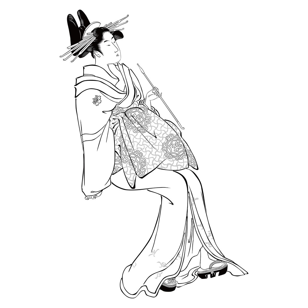 女性 その82 | 浮世絵素材専門店 KIMASA