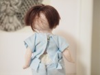 水色ロンパースの男の子　「HERTWIG」　オールビスクドール 画像13
