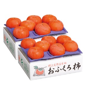 【おふくろ柿】 2Lサイズ-1段（7個入）×２セット　送料がお得です