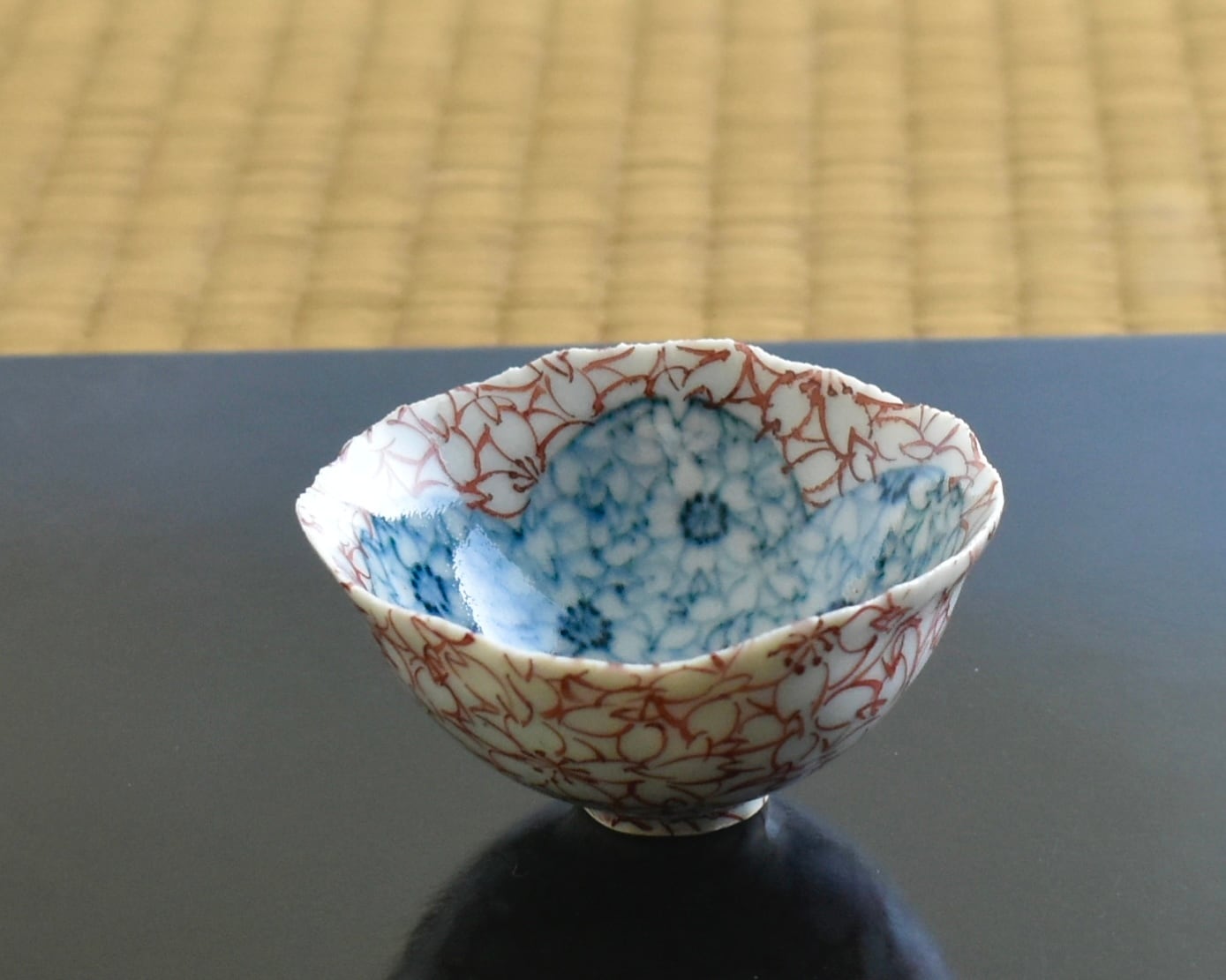 登り窯 ぐい呑み ぐい呑み 300年以上続く 伝統工芸 大堀相馬焼〈 砂鉄練り込みぐい呑み