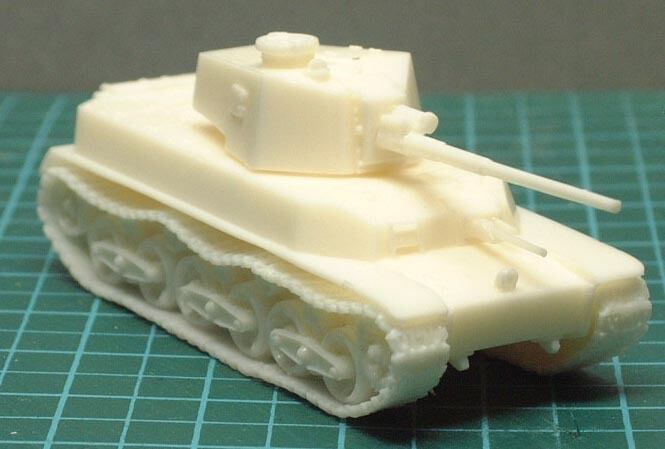 J-063 試製5式中戦車 チリ 第1案（三菱第三案 懸架装置転輪