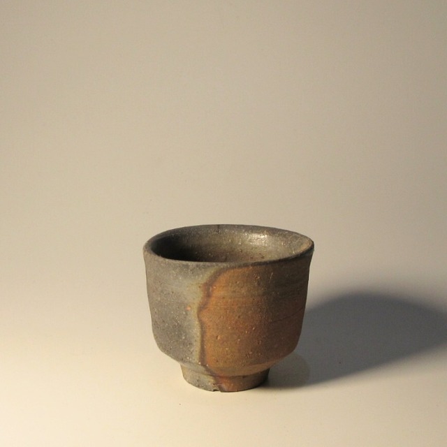 備前窯変酒呑 Bizen sake cup