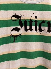 JUICY プリントボーダー Tシャツ