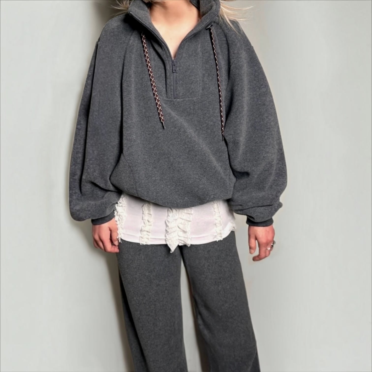 FUMIKA_UCHIDA  [DOUBLE FACED FLEECE PANTS]