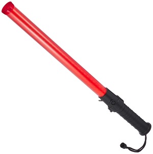 【努力特価】トラスコ中山(TRUSCO) 高輝度LED合図灯 12灯 レッド 長さ550mm TRLE12550