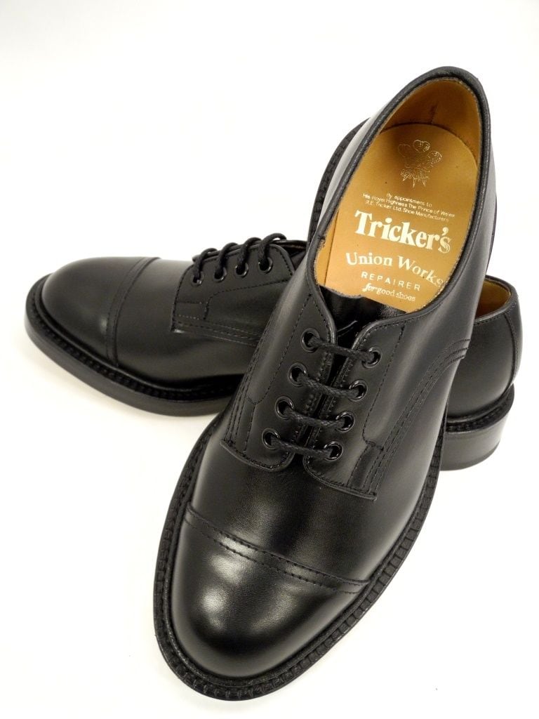 Tricker's × UW / Cap Country Shoes / Black | UNION WORKS ONLINE STORE