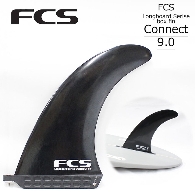 FCS フィン エフシーエス サーフィン フィン ロングボード シングル センター CONNECT GF SCREW & PLATE LONGBOARD FIN