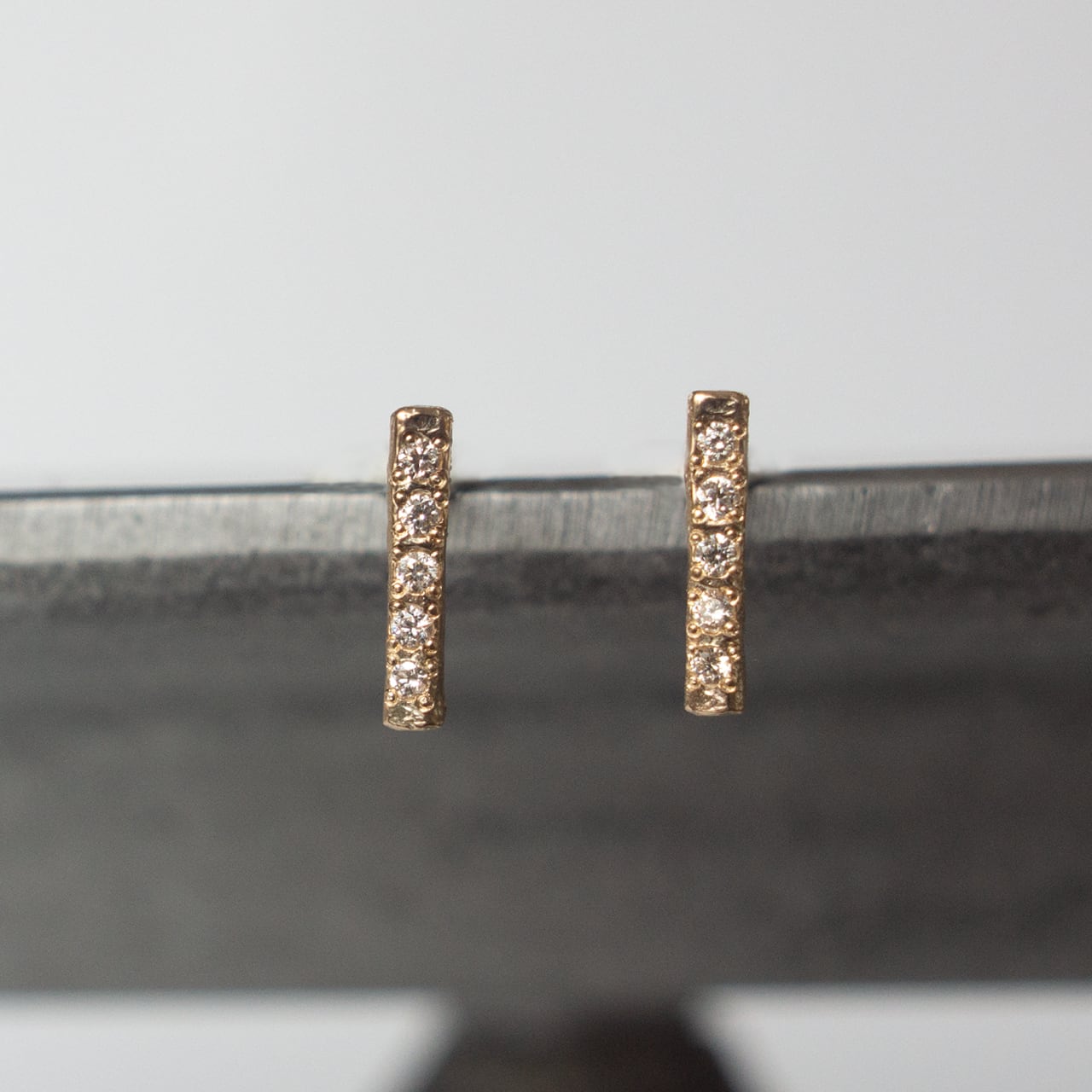 Rock Bar ピアス L K10（片耳） | Kumiko Taya jewelry