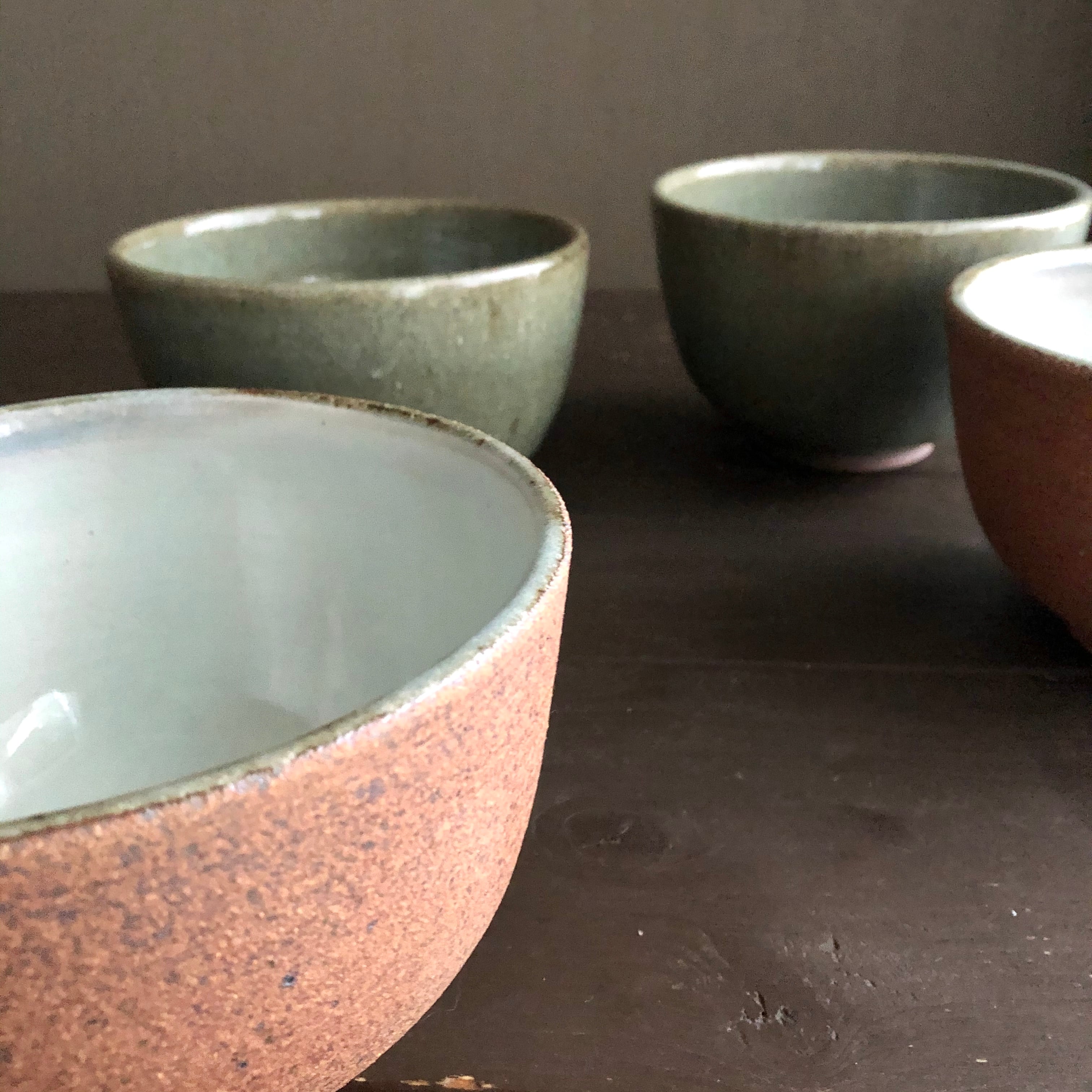 福泉窯 捻り鉢 中鉢 1点 福泉窯 染錦花つなぎ文様 ひねり鉢