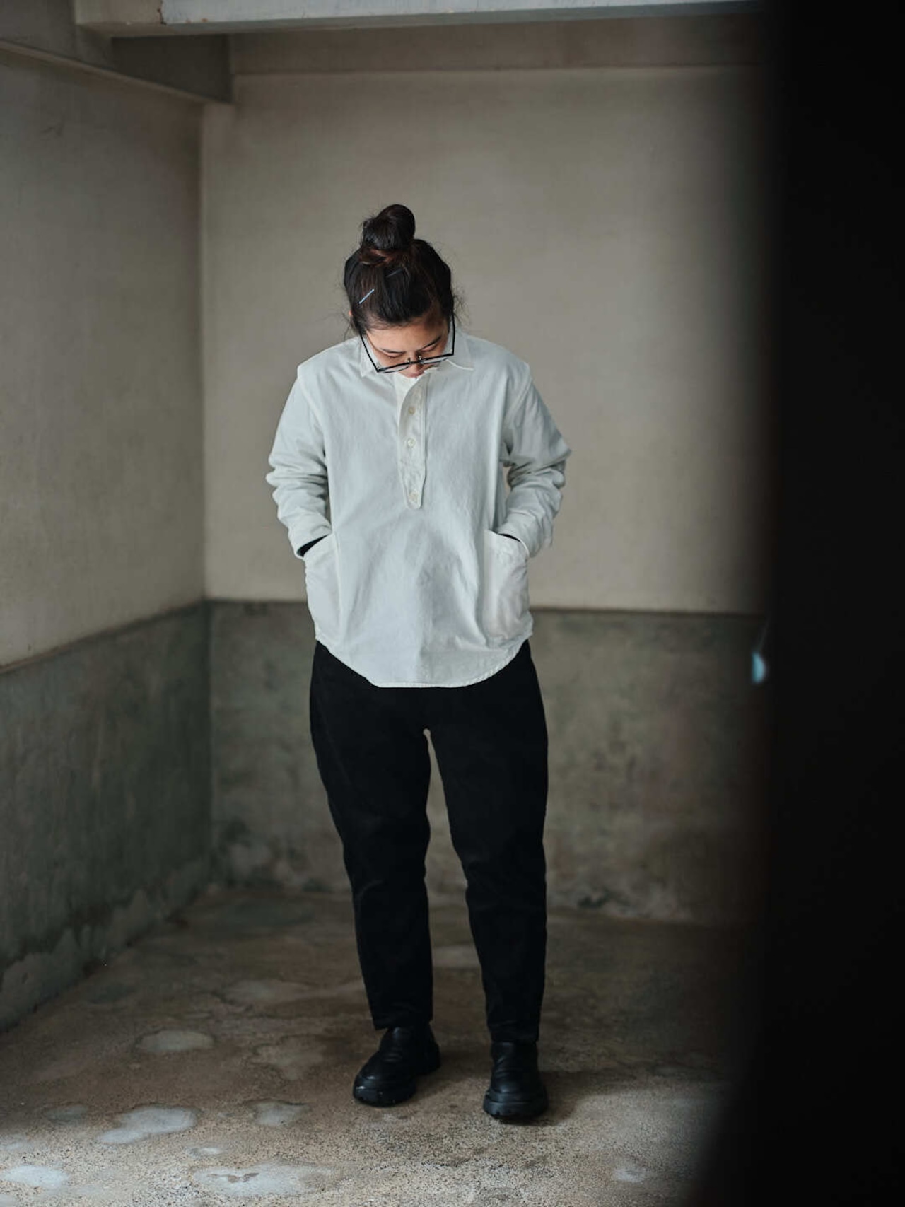 乘鞍印 モンペズボン(DUCA VISCONTI社製コーデュロイ生地)