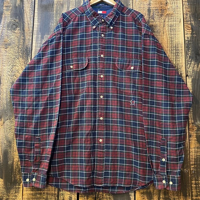 90s TOMMY HILFIGER Check Shirt | SPROUT ONLINE