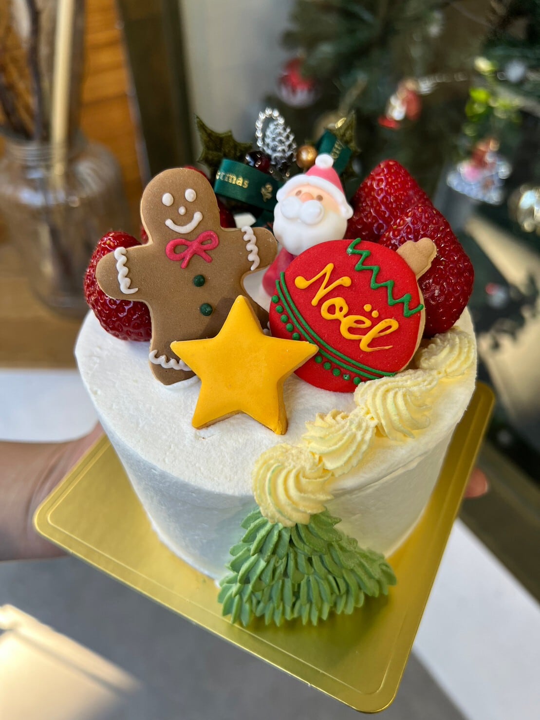 店頭お渡し★いちごのショートケーキ 4号