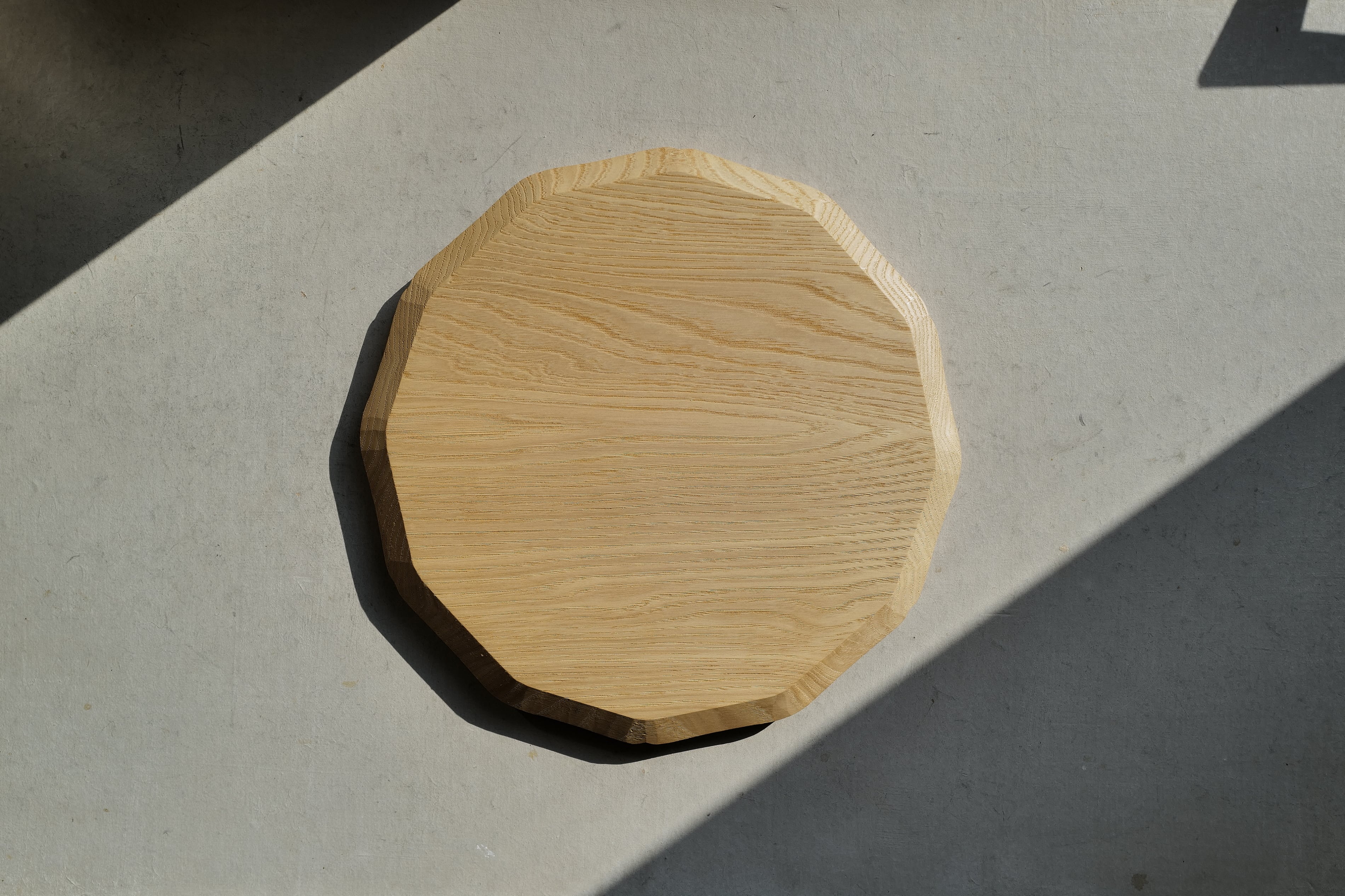 加藤良行 16.輪花丸盆 尺 | 陶屋なづな