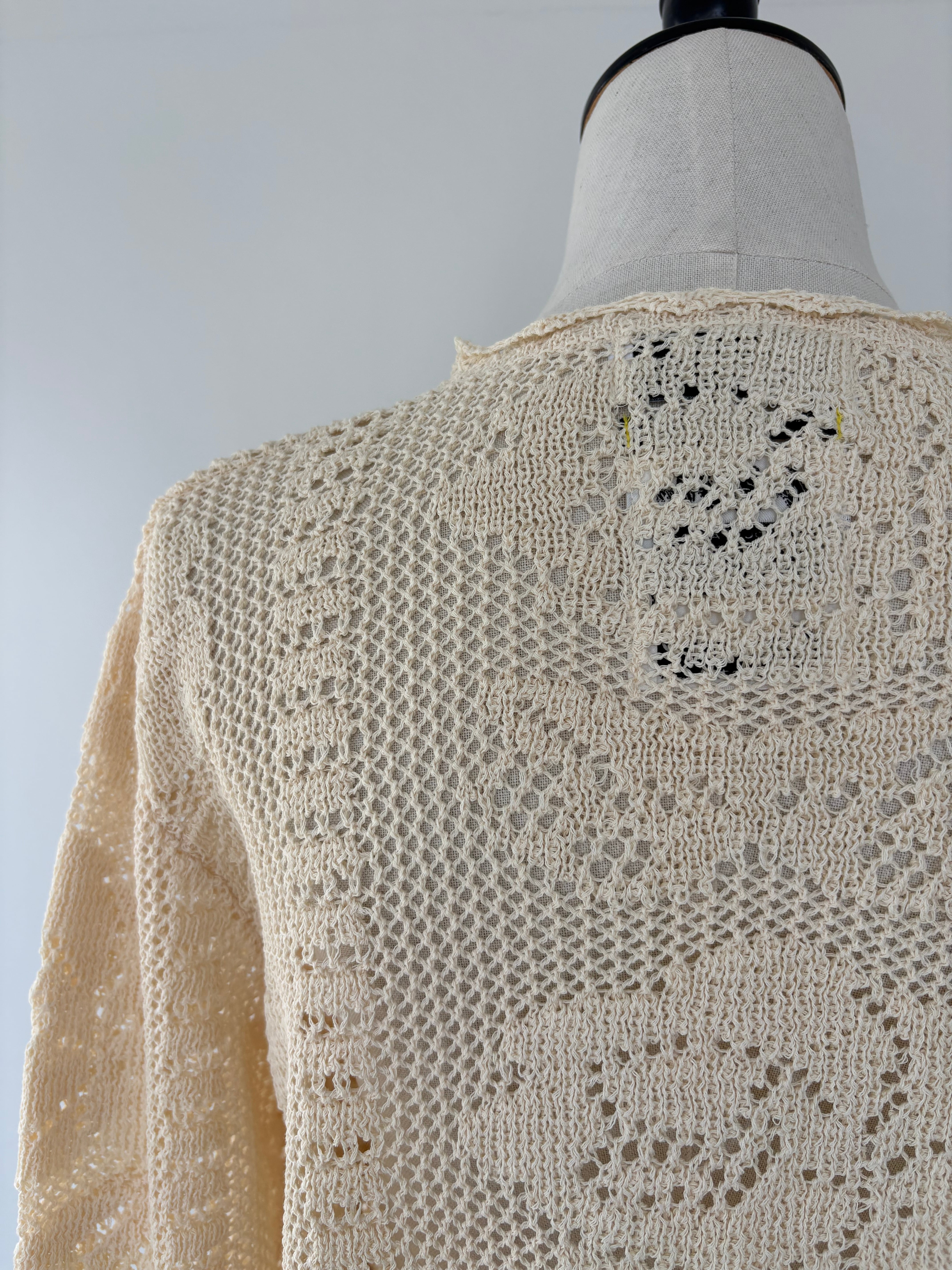 muveil ミュベール　ローズ刺繍カーディガン MUVEIL メッシュローズカーディガン MA262KCD007 | KOKO