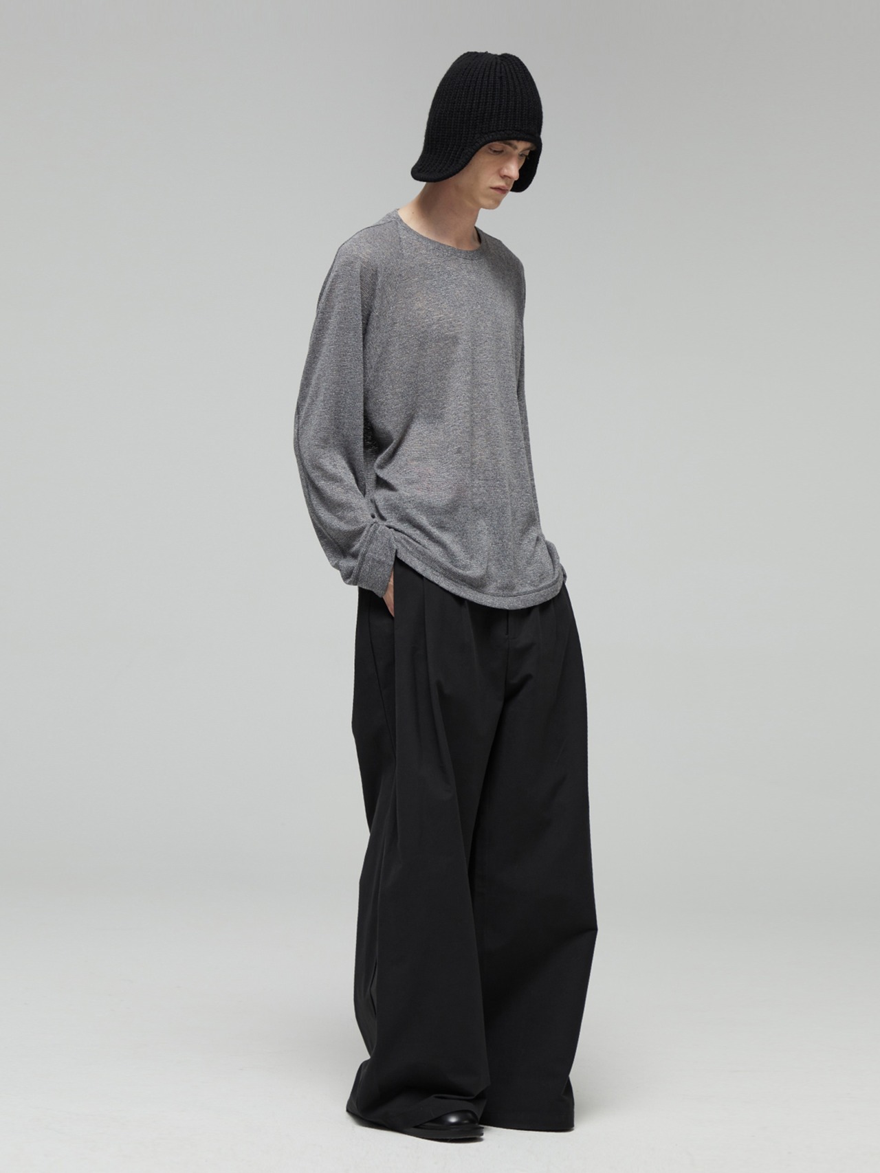 DECESOLO 24SS 軽量通気ロングスリーブ