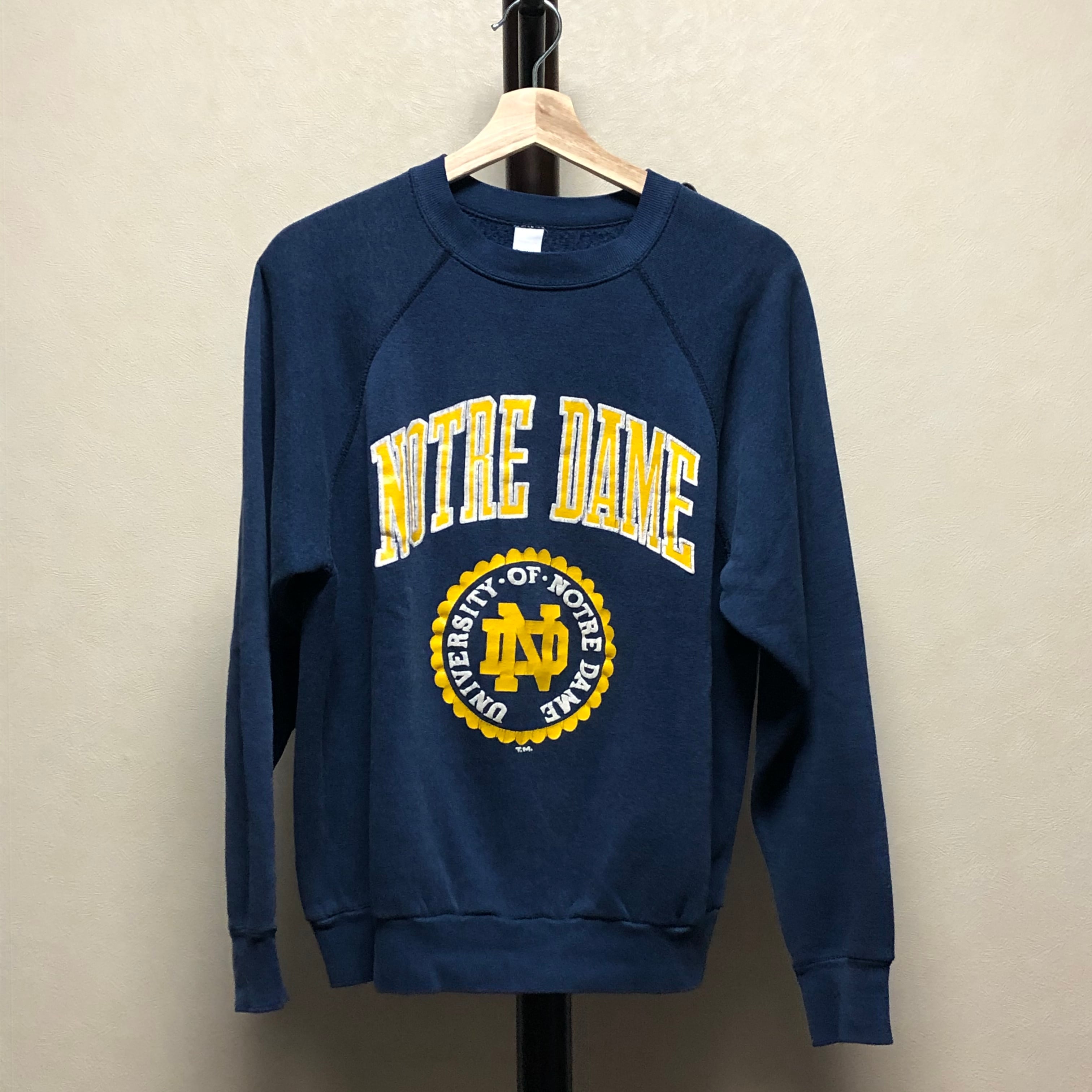 70-80s raglan sleeve college sweat / ヴィンテージ ラグラン ...