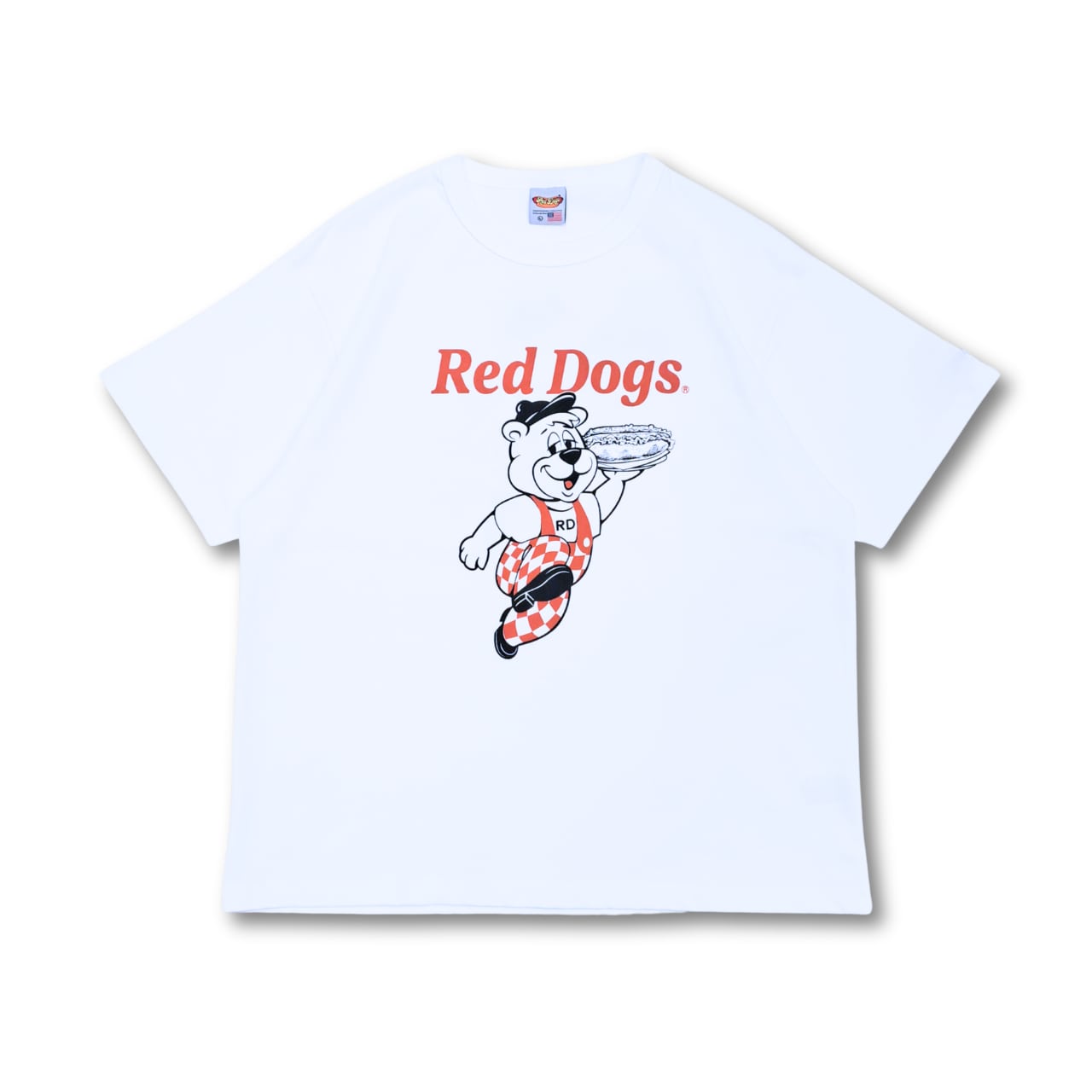 RED DOGS (レッドドッグス) - bear Tee (white)