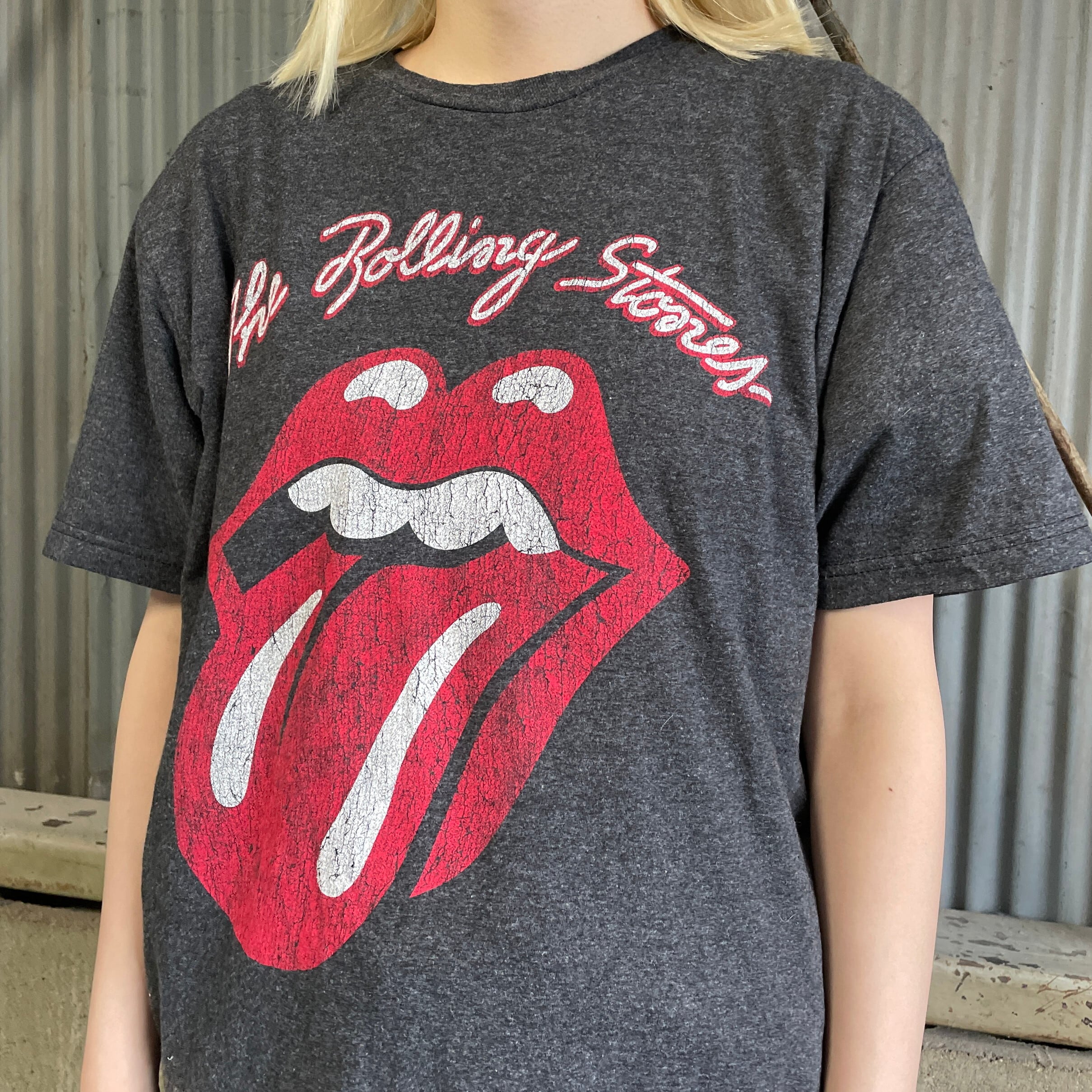 The Rolling Stones ローリングストーンズ プリント バンドTシャツ