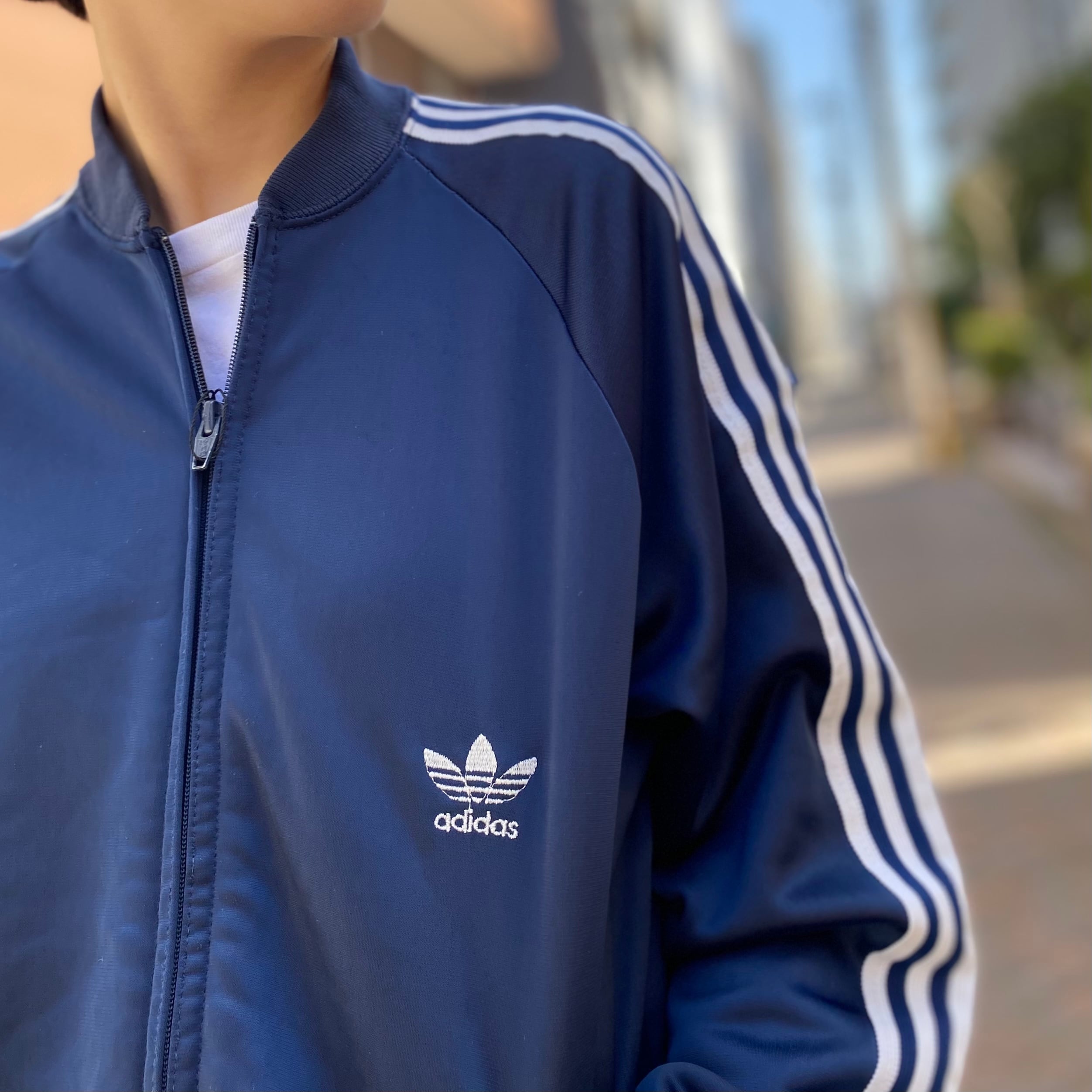 80s USA製 adidas ATP トラックジャケット  Mサイズ