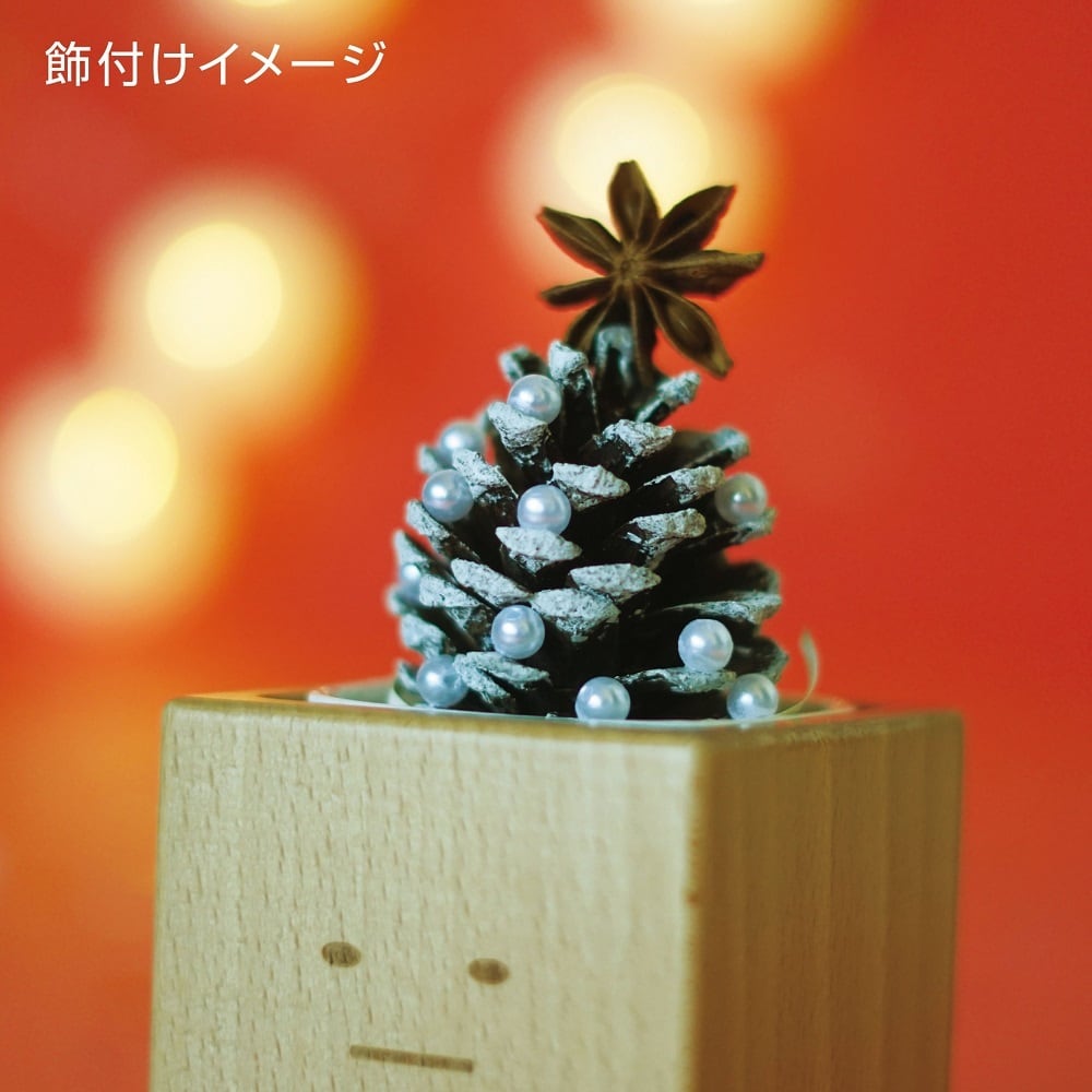 ボーちゃん ミニクリスマスツリー 卓上 木製 DIY TOSMU 【クリスマス
