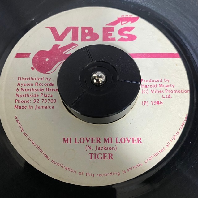 Mi Lover Mi Lover / Tiger 7inch