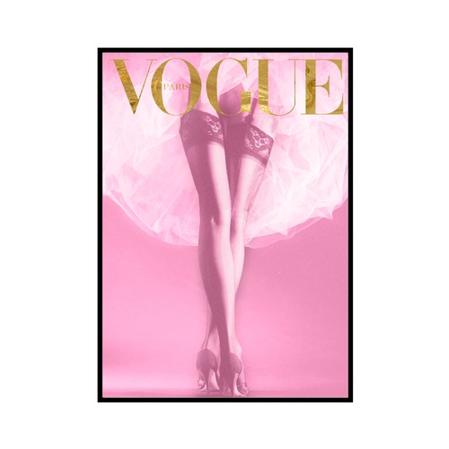 "VOGUE GM" Pink Ballet - VOGUEシリーズ [SD-000573] A4サイズ ポスター単品