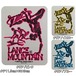 POWELL PERALTA ( パウエル ペラルタ ) Lance Mountain Future Primitive Sticker (3カラー)(タテ11.5cm×ヨコ9cm) ( スケートボード スケボー SK8 ランス マウンテン ブリゲード シール ステッカー ) クリア/ピンク