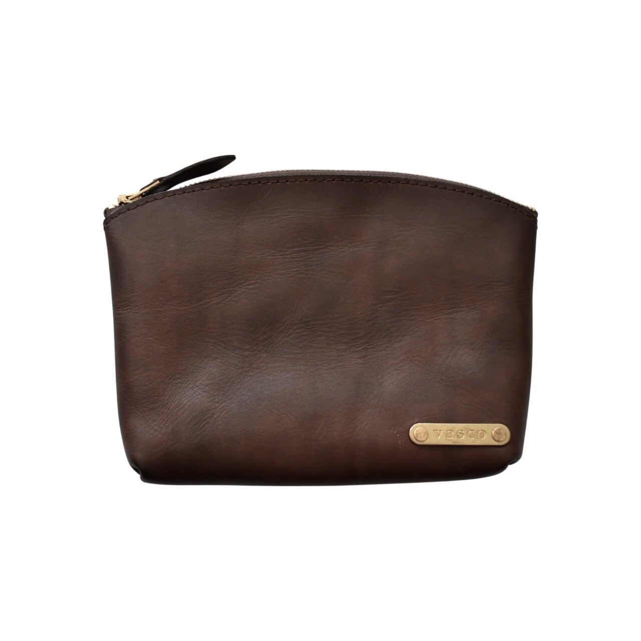 vasco / LEATHER TRAVEL POUCH - レザー トラベルポーチ - BROWN - VS