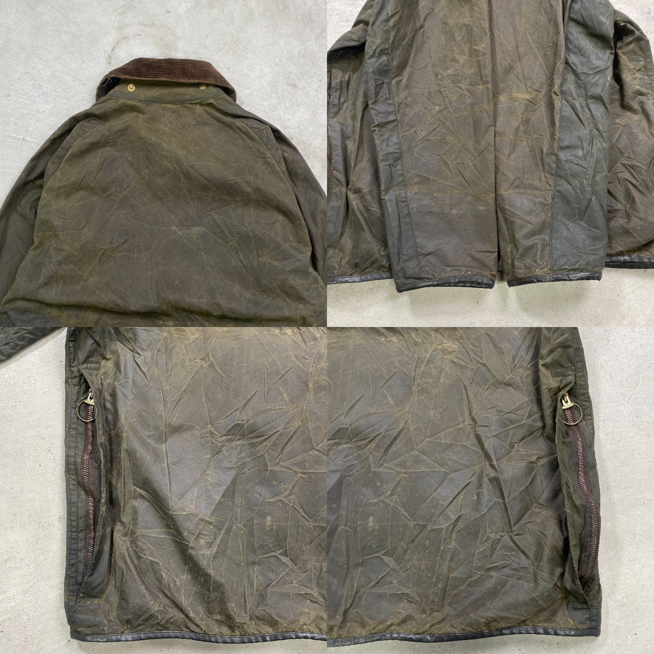 88年製 英国製 Barbour BEAUFORT バブアー ビューフォート オイルド 