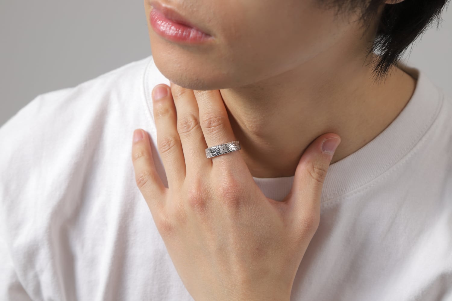受注生産】プラチナ タイヤパターンリング pt900(プラチナ900 受注生産】プラチナ タイヤパターンリング pt900(プラチナ900