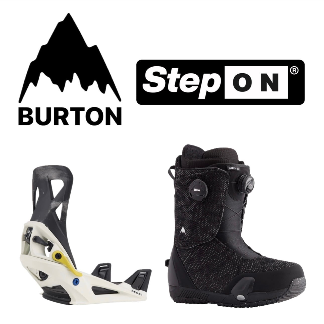 Burton バートン Step On ステップオン Swath スワス Snowboard