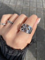 STUD RING [F]  HEART / スタッドリングF・ハート