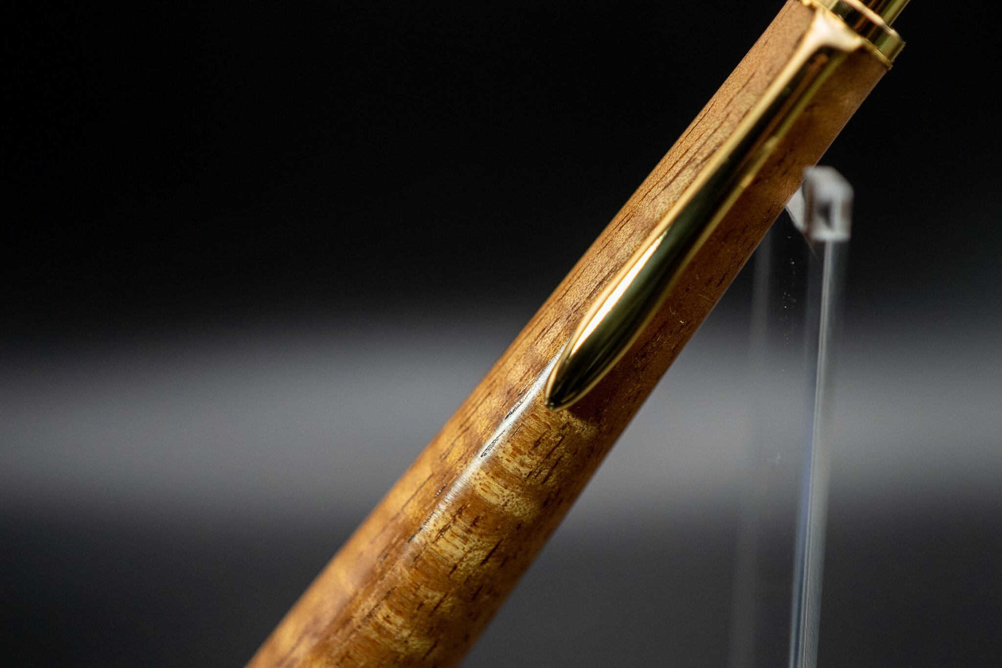 【王族の愛した神聖な銘木】 ハワイアンコア カーリー杢 gold MP