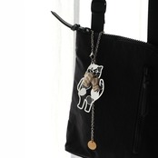 Joaquin Brothers バッグチャーム_ブルーノ(ベージュ)