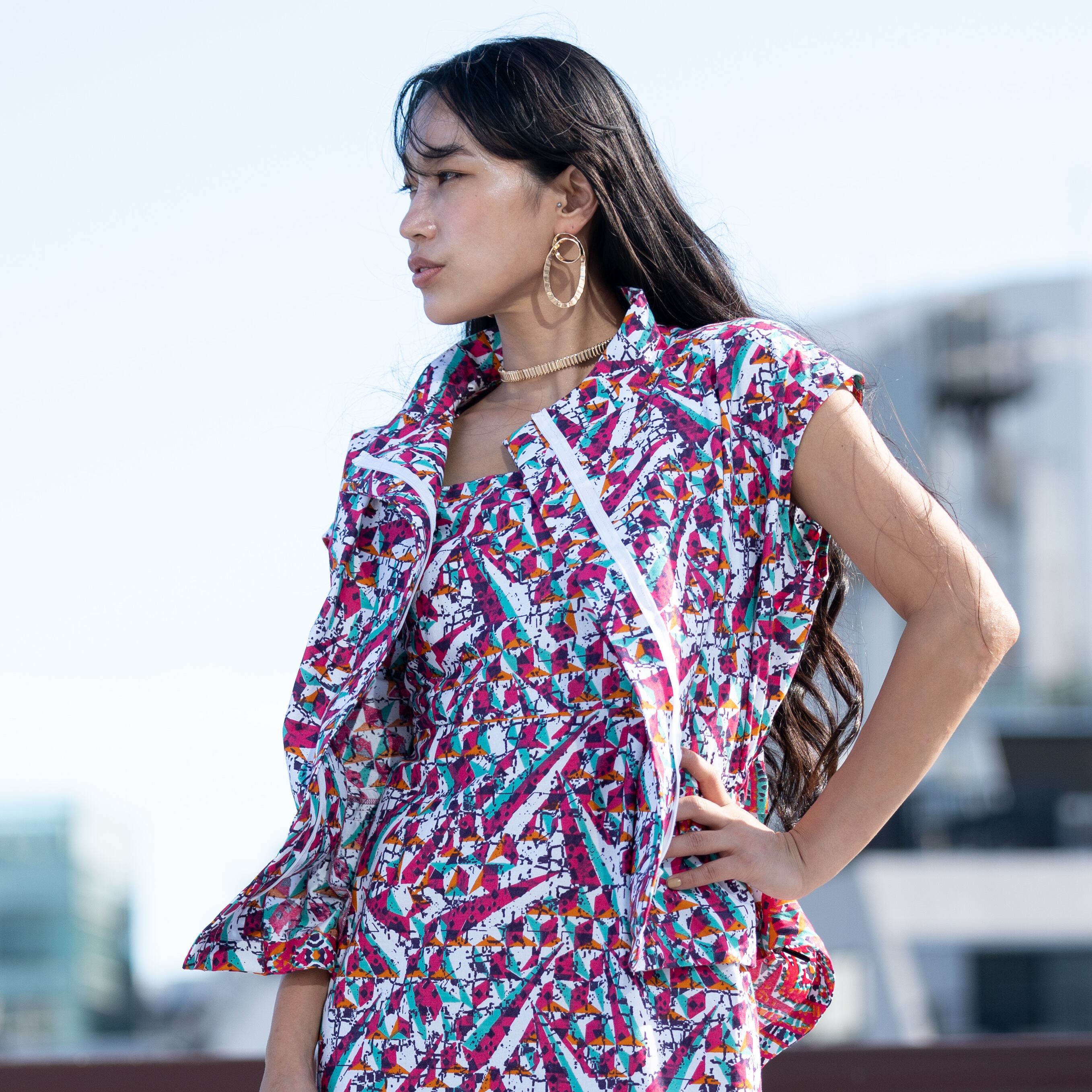 ブラウス | Cherry et Cacao （チェリエカカオ） | 西アフリカ・ガーナ